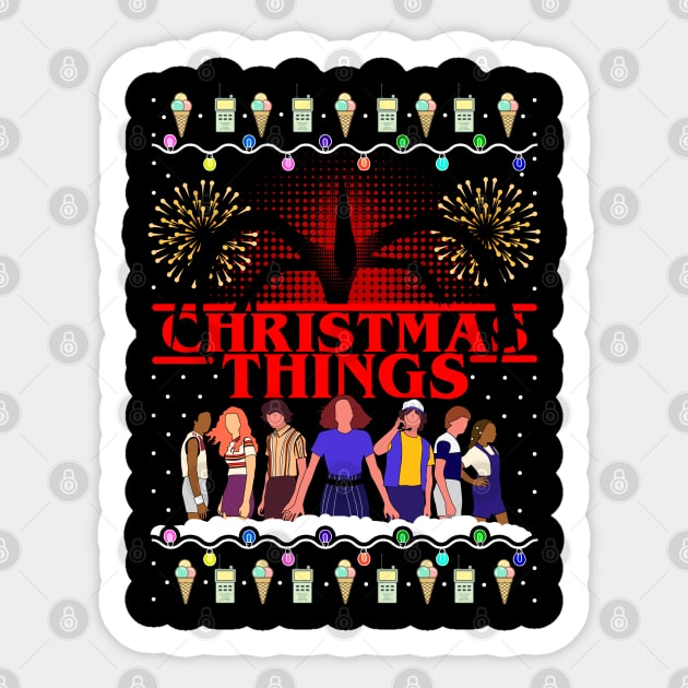 Christmas stranger things sweater cheap